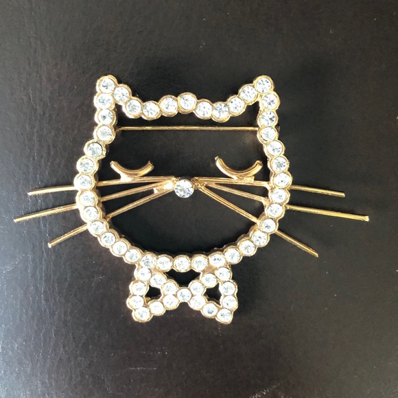 no label Jewelry - ⭐️CAT LOVERS PIN -BROOCH -vintage - Desirable